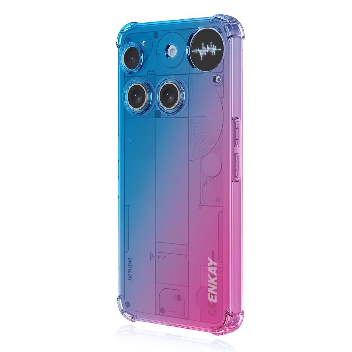 Nothing Phone 3 Gradient Airbag TPU Phone Case Shockproof Slim Protective Cover