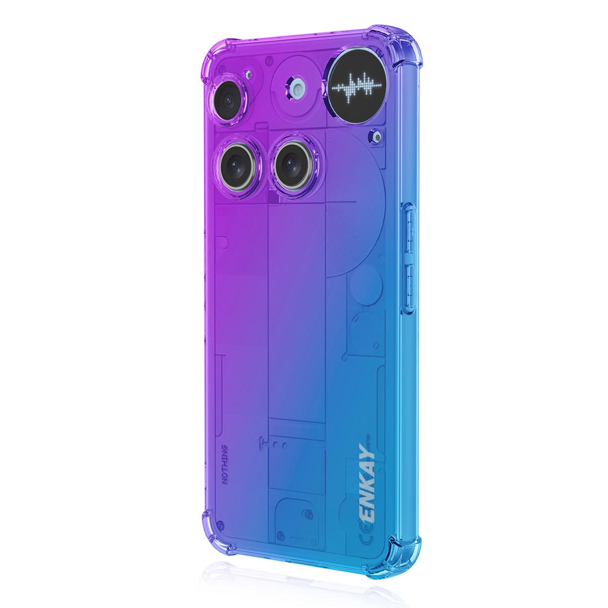 Nothing Phone 3 Gradient Airbag TPU Phone Case Shockproof Slim Protective Cover