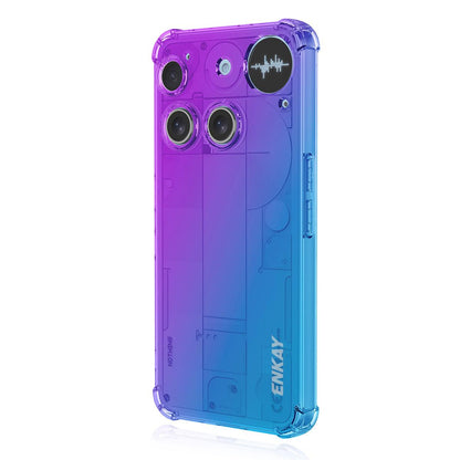 Nothing Phone 3 Gradient Airbag TPU Phone Case Shockproof Slim Protective Cover