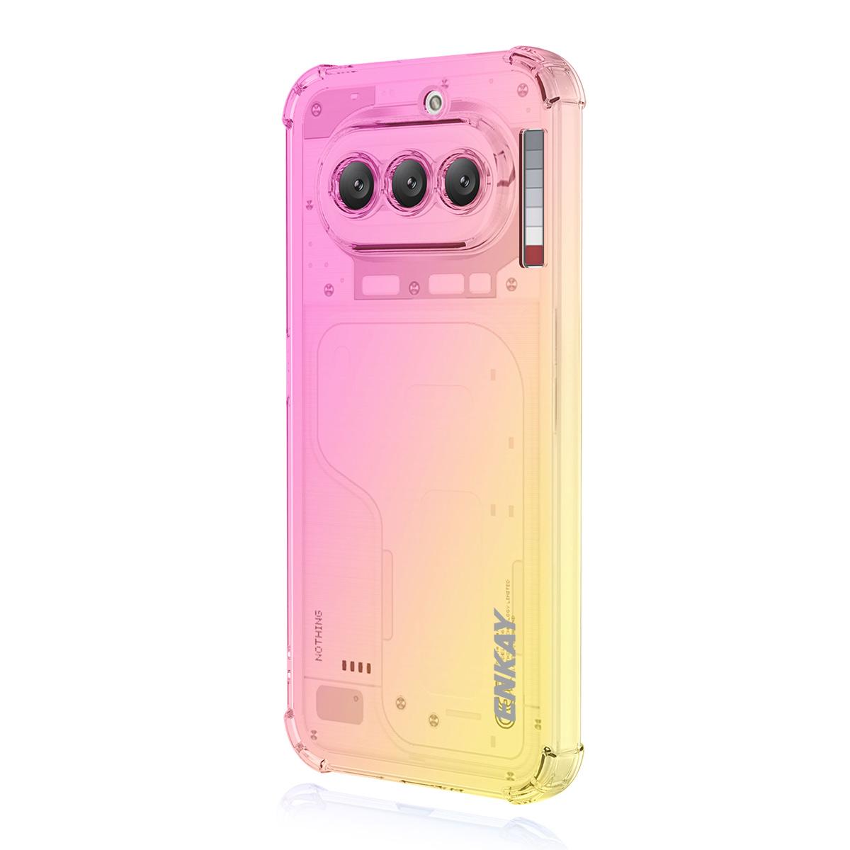 Nothing Phone 4a Gradient Airbag TPU Phone Case Shockproof Slim Protective Cover