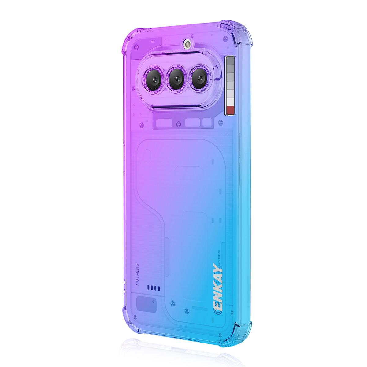 Nothing Phone 4a Gradient Airbag TPU Phone Case Shockproof Slim Protective Cover
