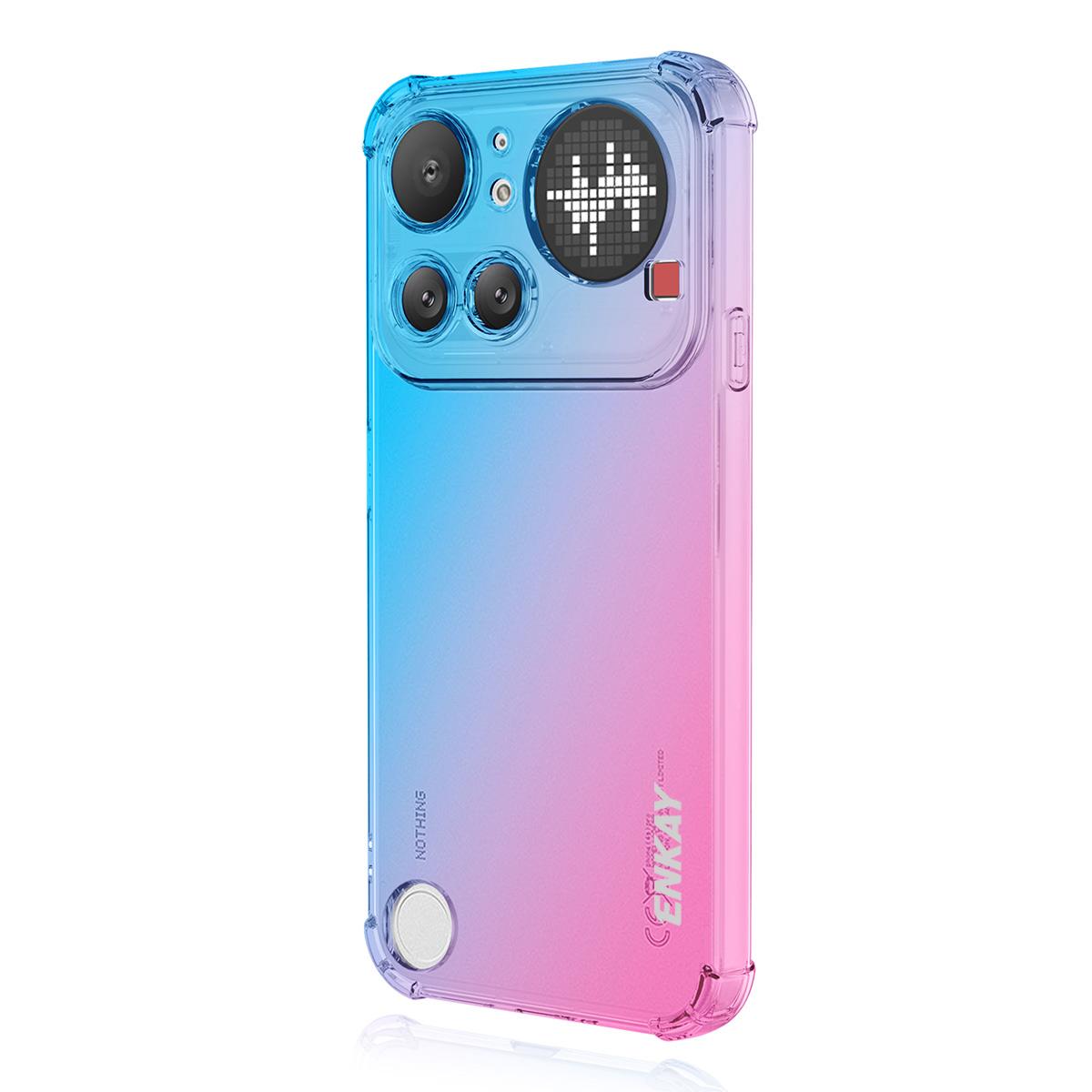 Nothing Phone 4a Pro Gradient Airbag TPU Phone Case Shockproof Slim Protective Cover