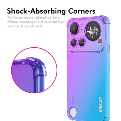 Nothing Phone 4a Pro Gradient Airbag TPU Phone Case Shockproof Slim Protective Cover