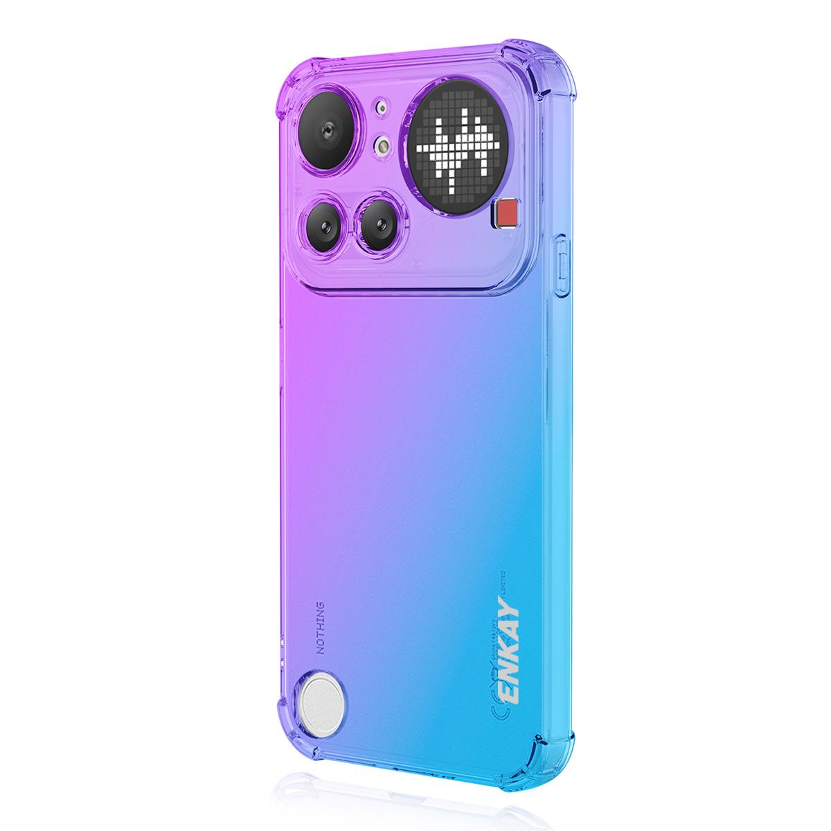 Nothing Phone 4a Pro Gradient Airbag TPU Phone Case Shockproof Slim Protective Cover