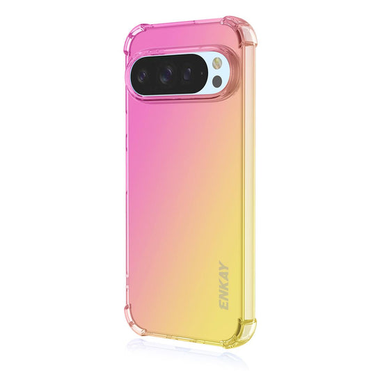 Google Pixel 9 Gradient Airbag TPU Phone Case Shockproof Slim Protective Cover