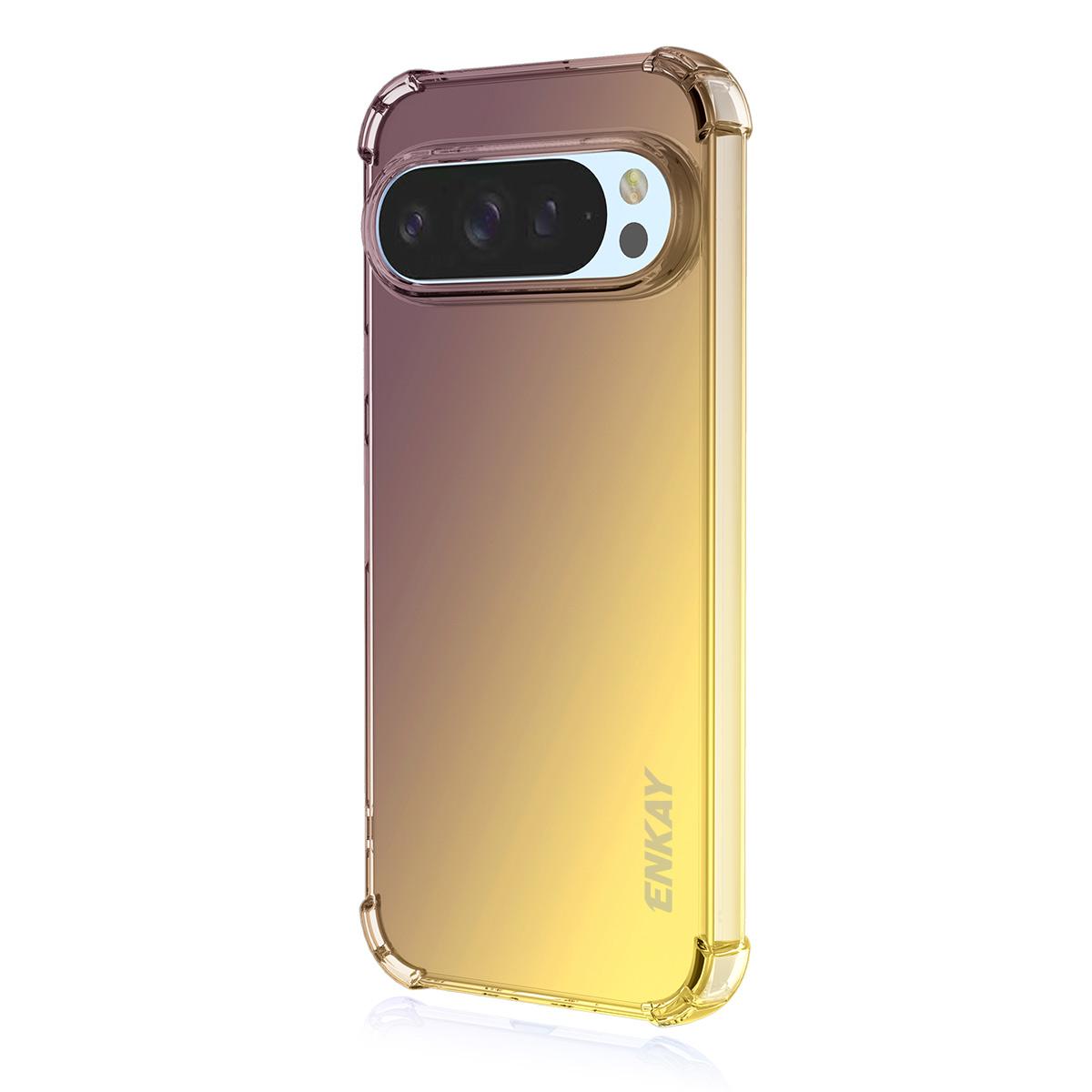 Google Pixel 9 Gradient Airbag TPU Phone Case Shockproof Slim Protective Cover