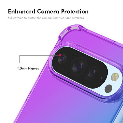 Google Pixel 9 Gradient Airbag TPU Phone Case Shockproof Slim Protective Cover
