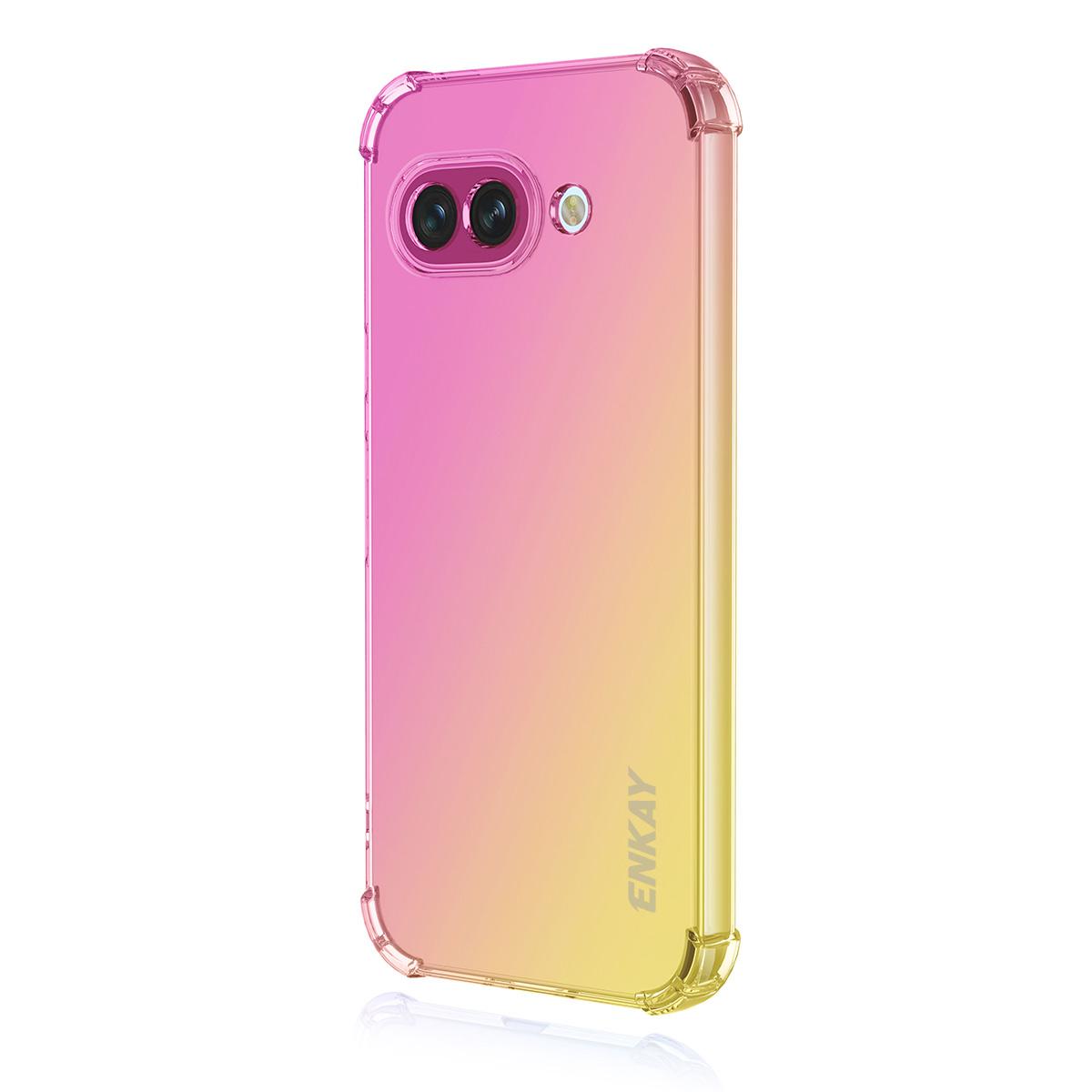 Google Pixel 9a Gradient Airbag TPU Phone Case Shockproof Slim Protective Cover