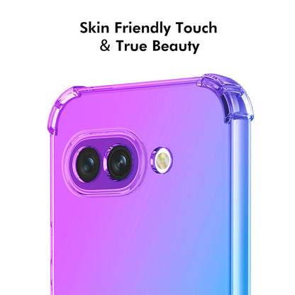 Google Pixel 9a Gradient Airbag TPU Phone Case Shockproof Slim Protective Cover