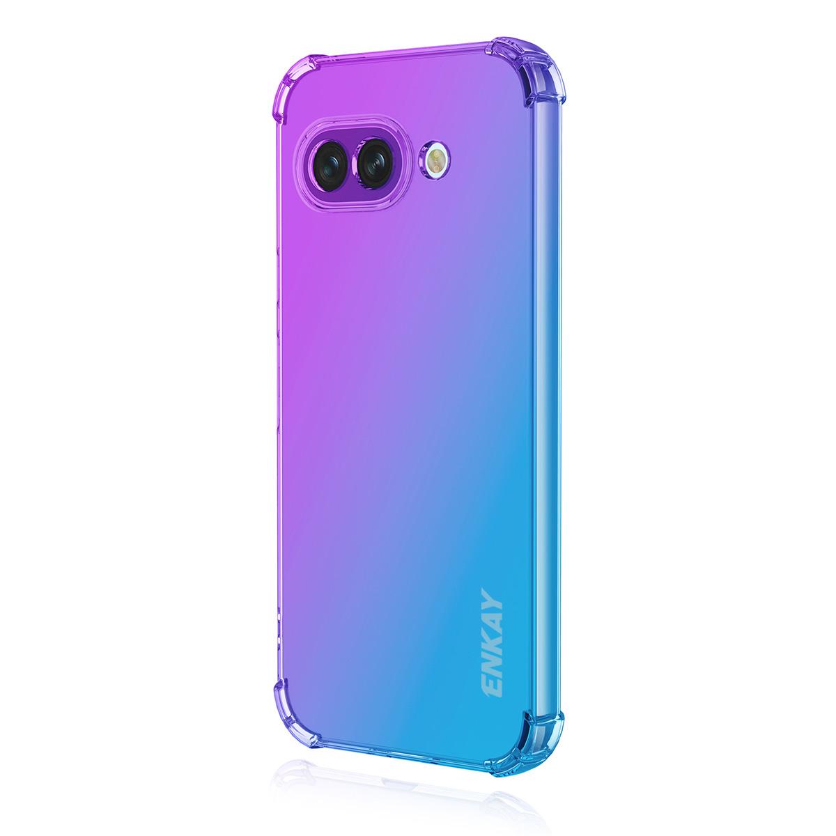 Google Pixel 9a Gradient Airbag TPU Phone Case Shockproof Slim Protective Cover