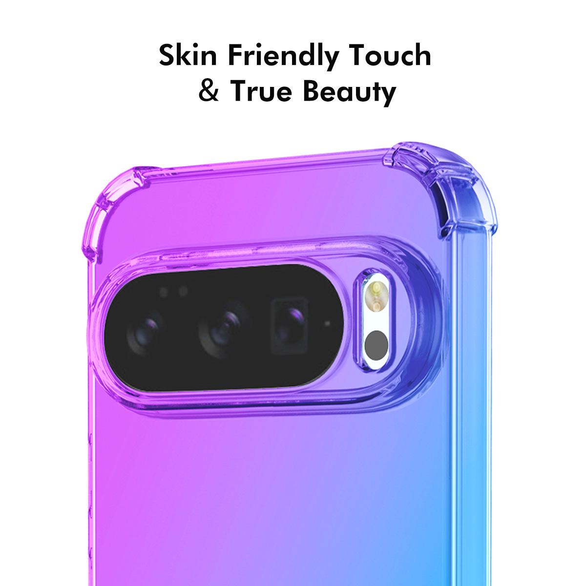 Google Pixel 10 Pro Gradient Airbag TPU Phone Case Shockproof Slim Protective Cover