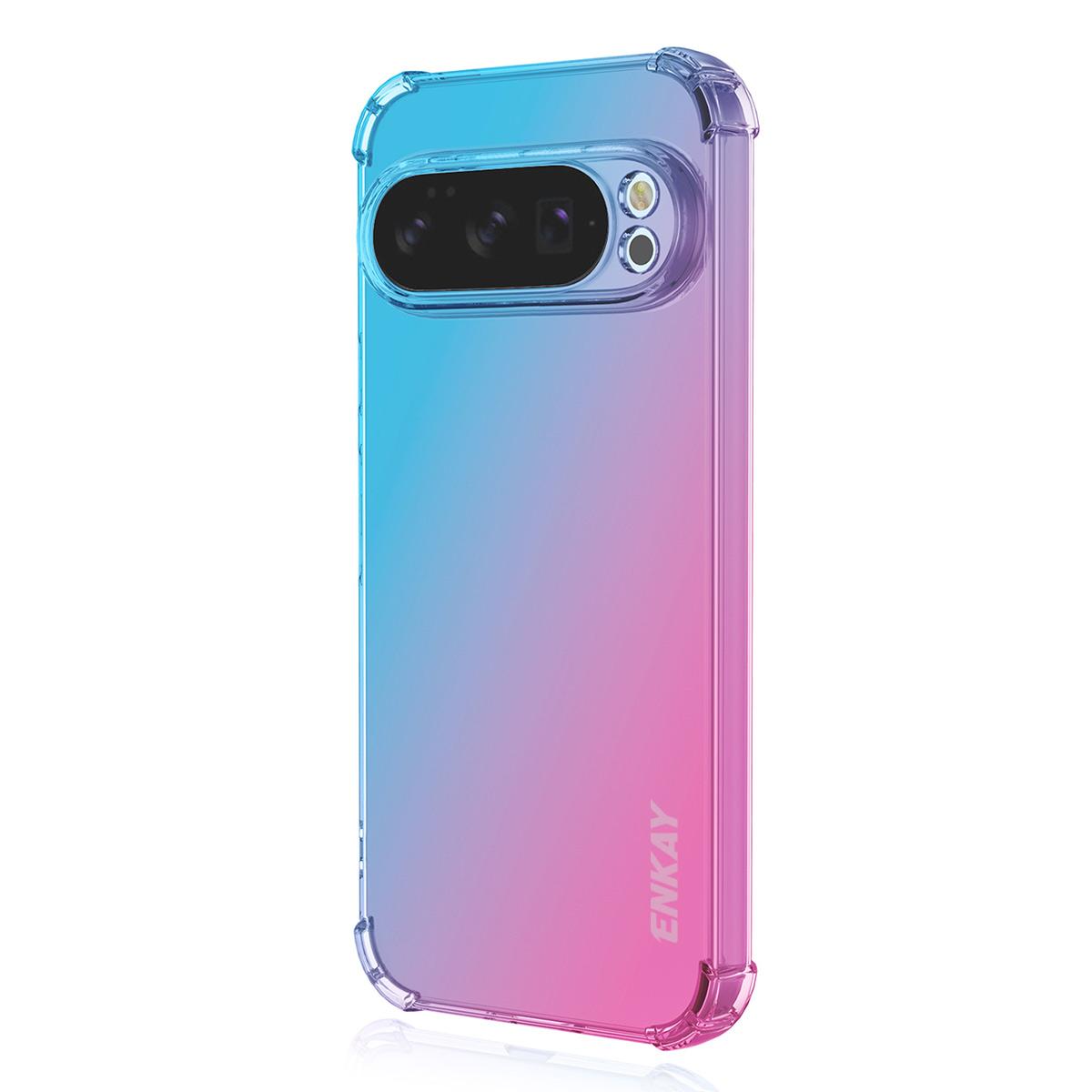 Google Pixel 10 Pro XL Gradient Airbag TPU Phone Case Shockproof Slim Protective Cover