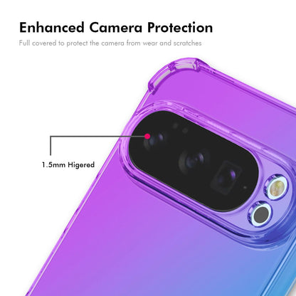 Google Pixel 10 Pro XL Gradient Airbag TPU Phone Case Shockproof Slim Protective Cover
