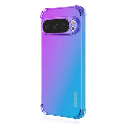 Google Pixel 10 Pro XL Gradient Airbag TPU Phone Case Shockproof Slim Protective Cover