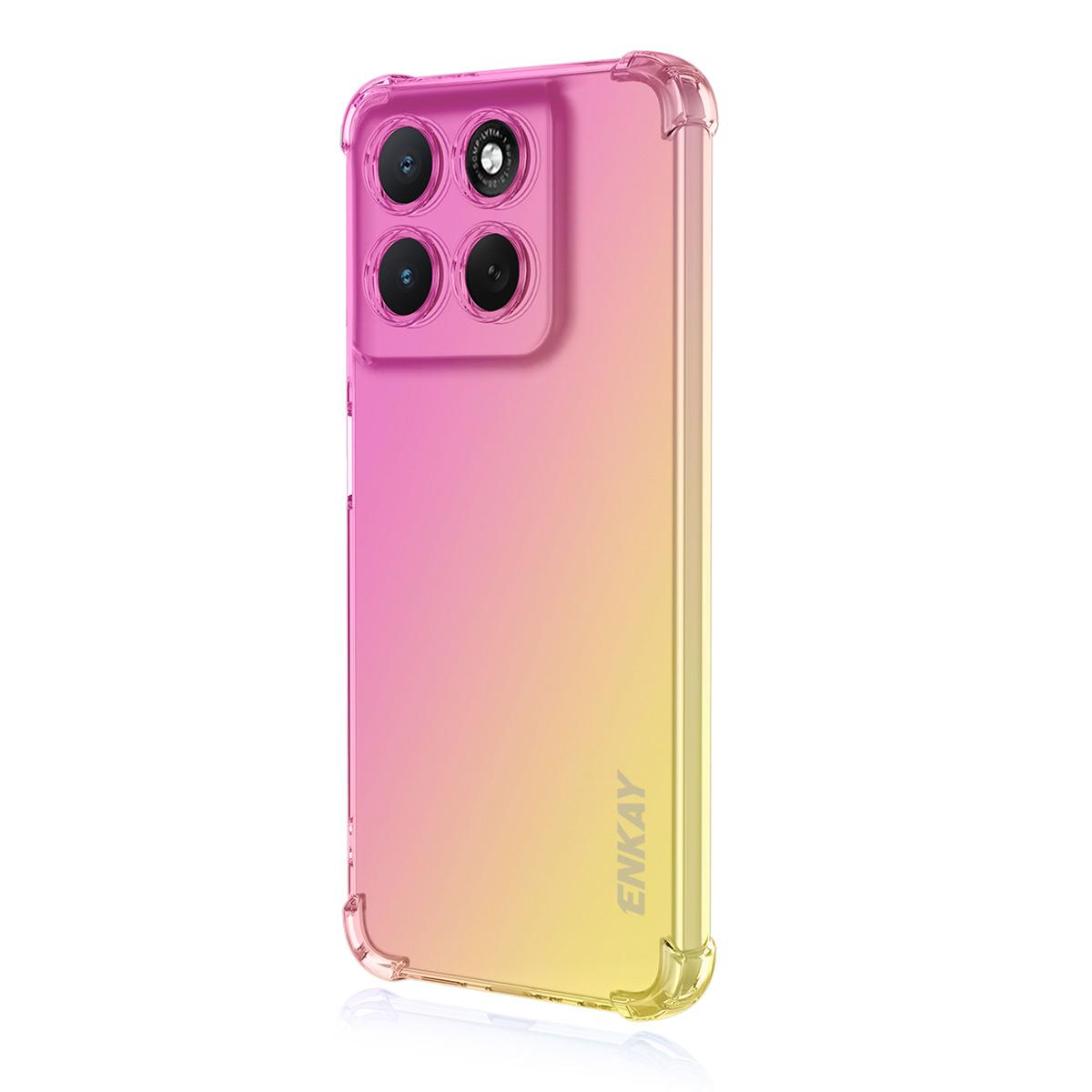 Motorola Moto G66j Gradient Airbag TPU Phone Case Shockproof Slim Protective Cover