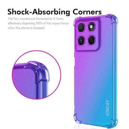 Motorola Moto G66j Gradient Airbag TPU Phone Case Shockproof Slim Protective Cover
