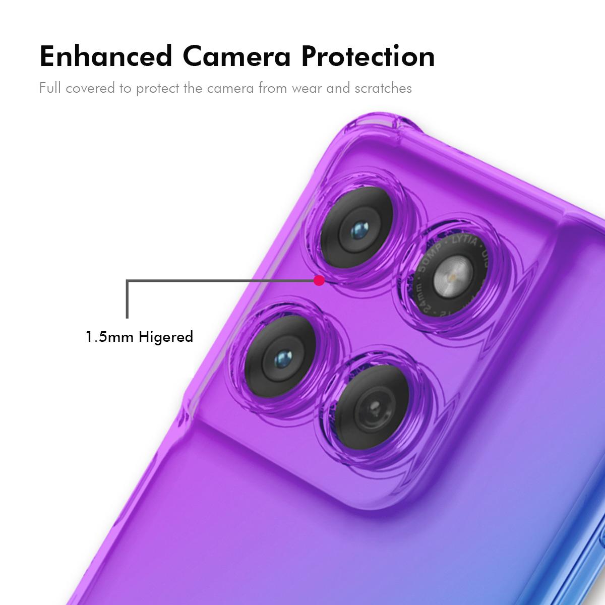 Motorola Edge 70 Gradient Airbag TPU Phone Case Shockproof Slim Protective Cover
