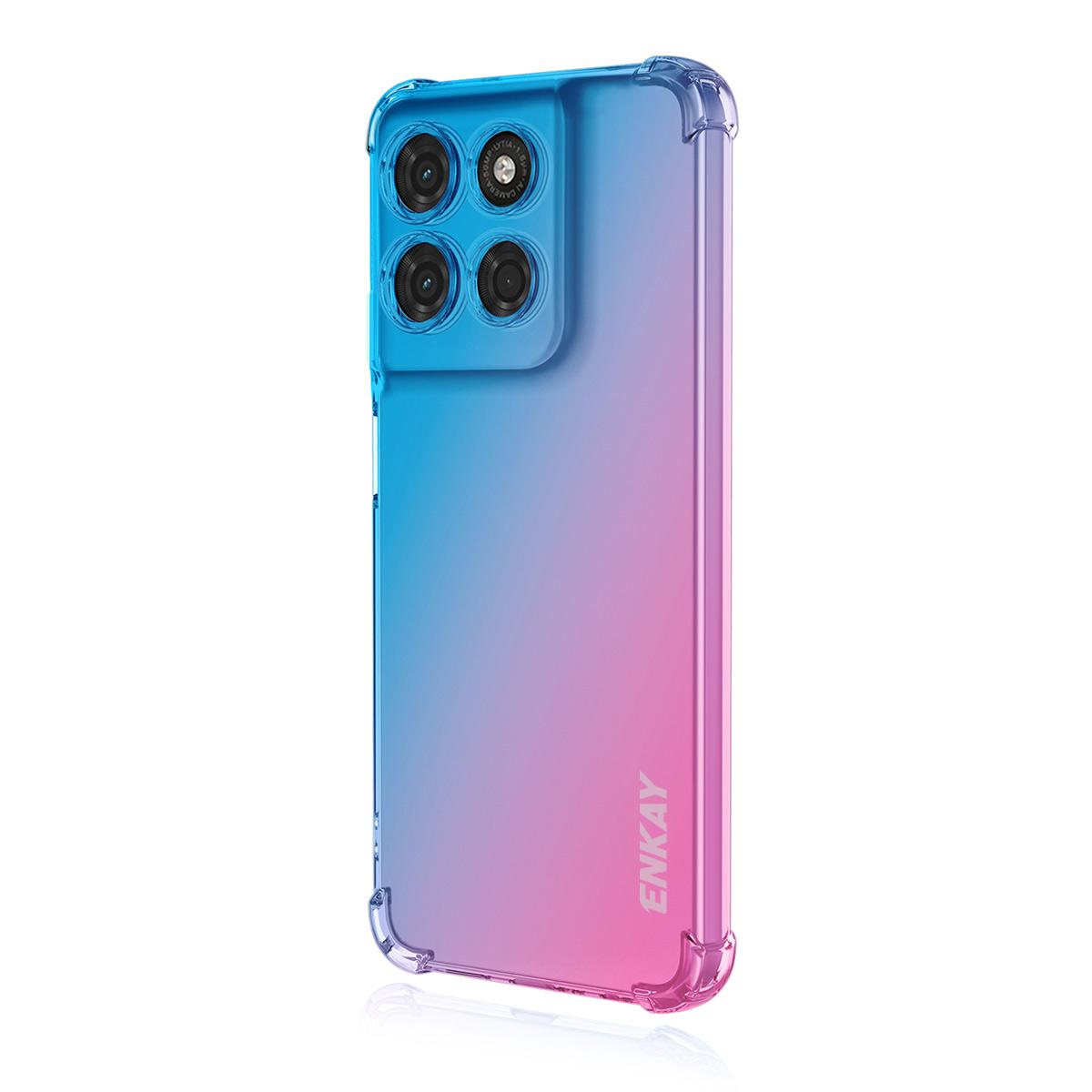 Motorola Moto G67 5G Gradient Airbag TPU Phone Case Shockproof Slim Protective Cover