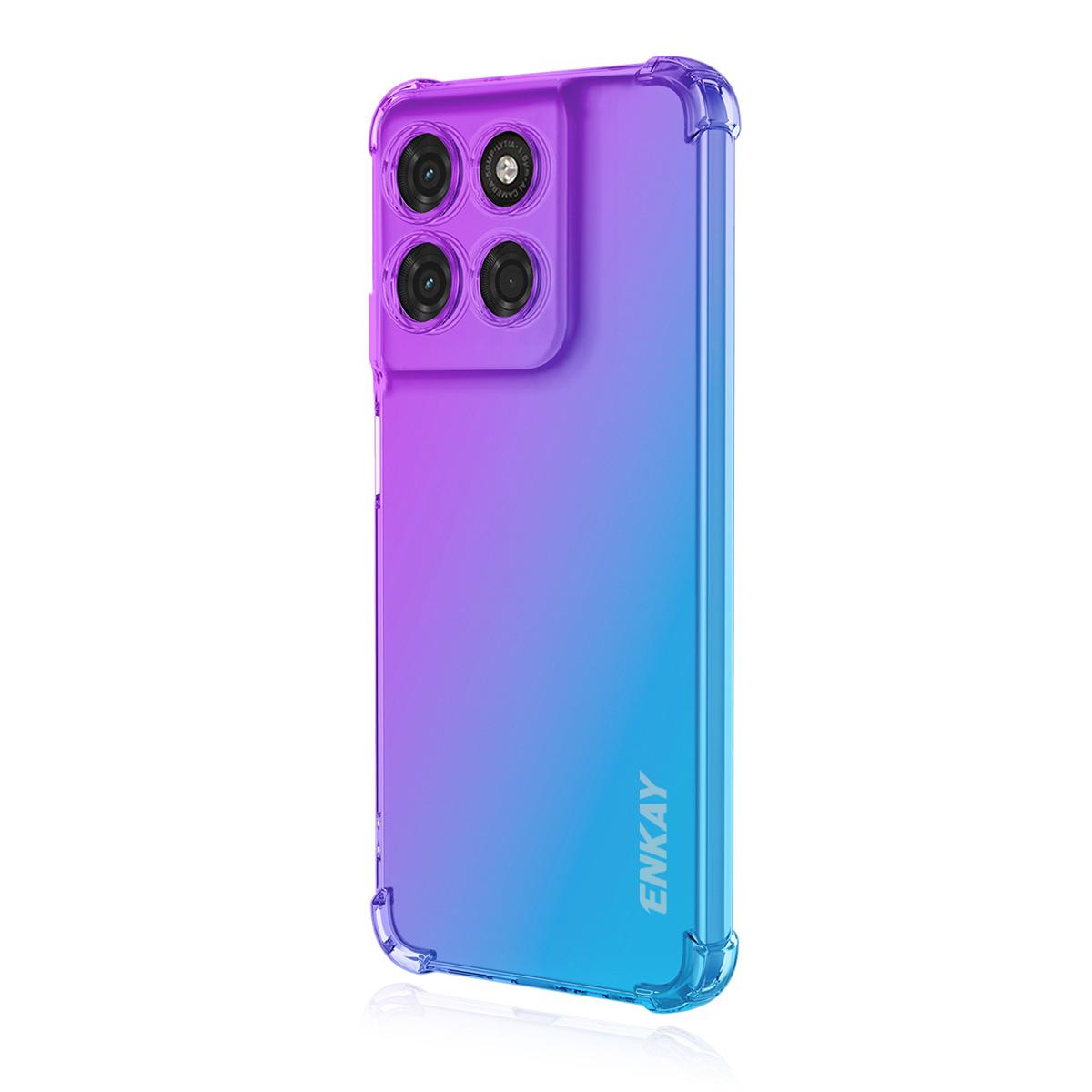 Motorola Moto G67 5G Gradient Airbag TPU Phone Case Shockproof Slim Protective Cover
