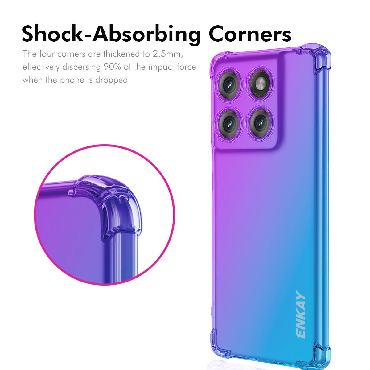 Motorola Edge 70 Fusion Gradient Airbag TPU Phone Case Shockproof Slim Protective Cover