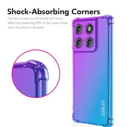 Motorola Edge 70 Fusion+ Gradient Airbag TPU Phone Case Shockproof Slim Protective Cover