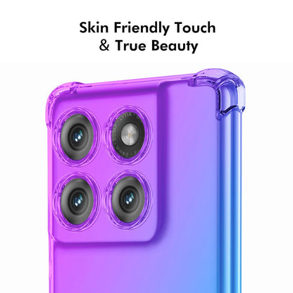 Motorola Edge 70 Fusion+ Gradient Airbag TPU Phone Case Shockproof Slim Protective Cover