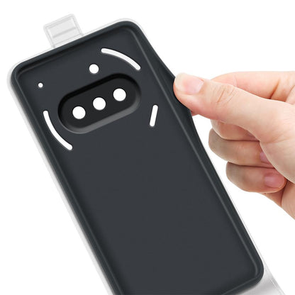 Nothing Phone 3a Texture Vertical Flip Leather Wallet Case with Card Slot, PU TPU Shockproof Protective Cover, Anti-Drop Magnetic Folio Phone Case