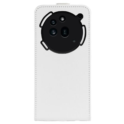 Nothing Phone 3a Pro Texture Vertical Flip Leather Wallet Case with Card Slot, PU TPU Shockproof Protective Cover, Anti-Drop Magnetic Folio Phone Case