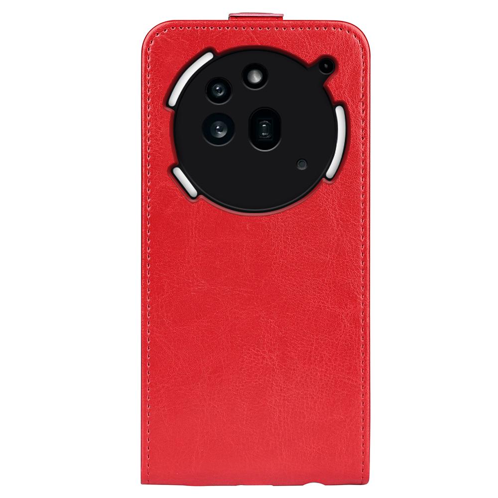 Nothing Phone 3a Pro Texture Vertical Flip Leather Wallet Case with Card Slot, PU TPU Shockproof Protective Cover, Anti-Drop Magnetic Folio Phone Case