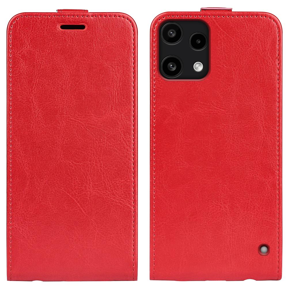 Nothing Phone 3a Lite Texture Vertical Flip Leather Wallet Case with Card Slot, PU TPU Shockproof Protective Cover, Anti-Drop Magnetic Folio Phone Case