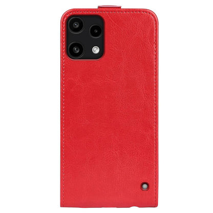 Nothing Phone 3a Lite Texture Vertical Flip Leather Wallet Case with Card Slot, PU TPU Shockproof Protective Cover, Anti-Drop Magnetic Folio Phone Case