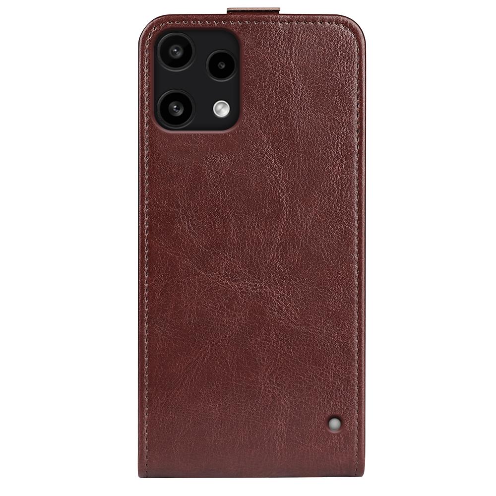 Nothing Phone 3a Lite Texture Vertical Flip Leather Wallet Case with Card Slot, PU TPU Shockproof Protective Cover, Anti-Drop Magnetic Folio Phone Case