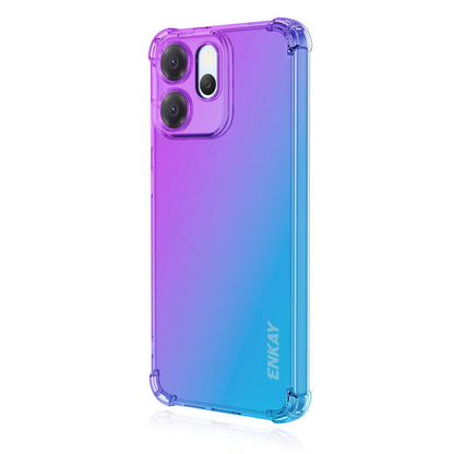 OPPO Reno14 F 5G Gradient Airbag TPU Phone Case Shockproof Slim Protective Cover