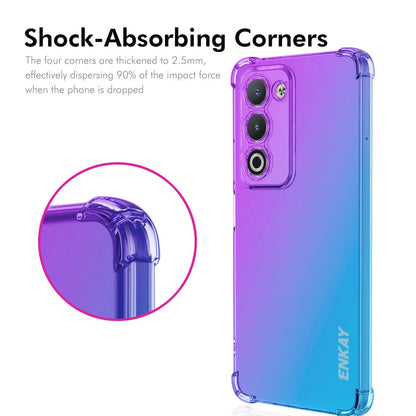 OPPO A5 5G Gradient Airbag TPU Phone Case Shockproof Slim Protective Cover