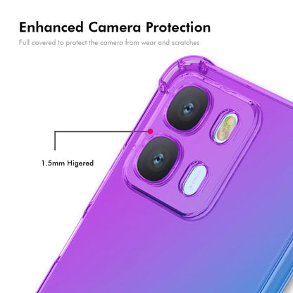 OPPO A6 5G Gradient Airbag TPU Phone Case Shockproof Slim Protective Cover