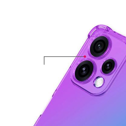 OPPO Reno 15c Gradient Airbag TPU Phone Case Shockproof Slim Protective Cover